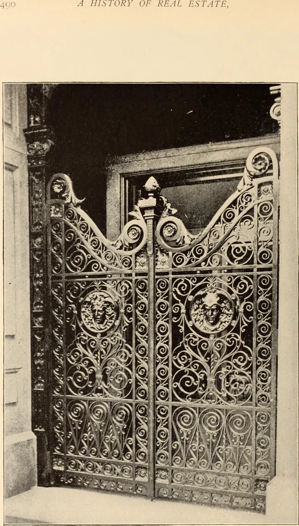 An illustration from A history of real estate, building and architecture in New York City during the last quarter of a century, 1898, leaf 497