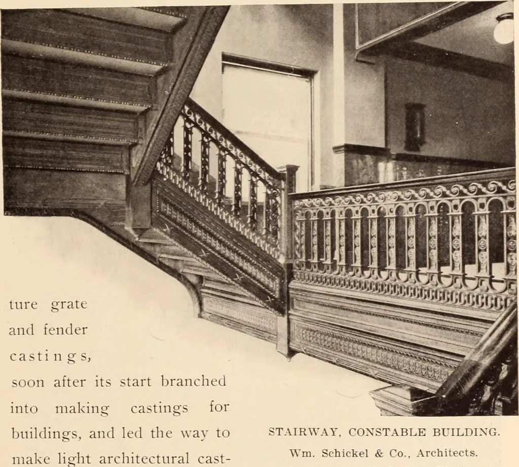 An illustration from A history of real estate, building and architecture in New York City during the last quarter of a century, 1898, leaf 500
