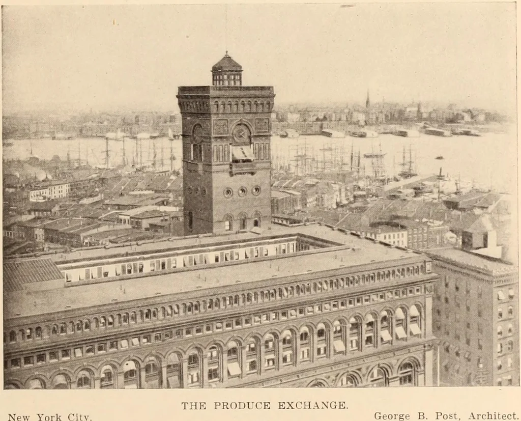 An illustration from A history of real estate, building and architecture in New York City during the last quarter of a century, 1898, leaf 526