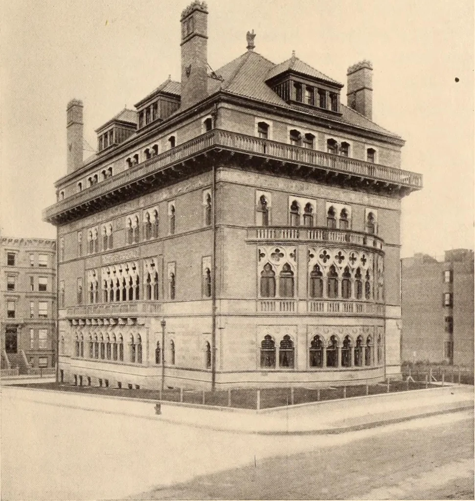 An illustration from A history of real estate, building and architecture in New York City during the last quarter of a century, 1898, leaf 532