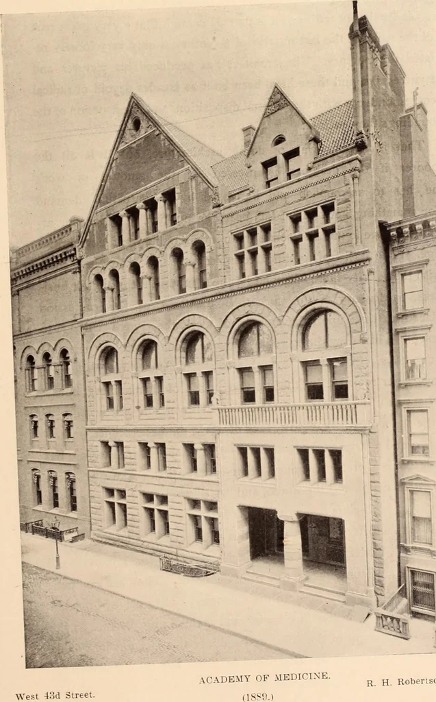 An illustration from A history of real estate, building and architecture in New York City during the last quarter of a century, 1898, leaf 594