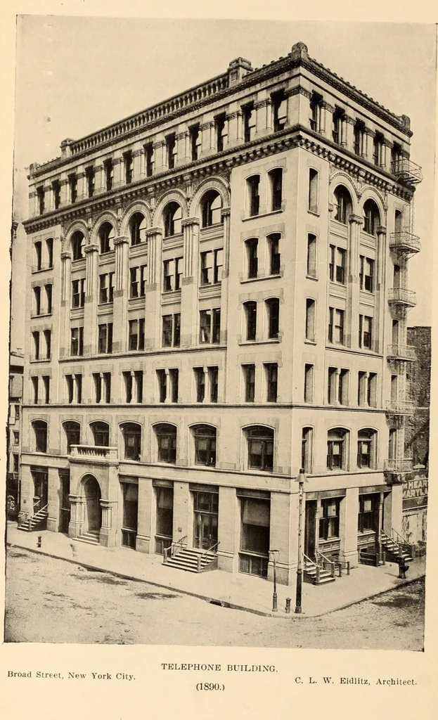An illustration from A history of real estate, building and architecture in New York City during the last quarter of a century, 1898, leaf 603