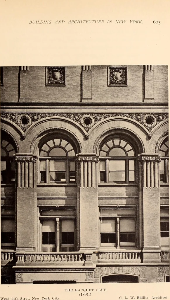 An illustration from A history of real estate, building and architecture in New York City during the last quarter of a century, 1898, leaf 612