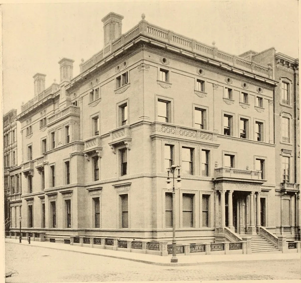 An illustration from A history of real estate, building and architecture in New York City during the last quarter of a century, 1898, leaf 649