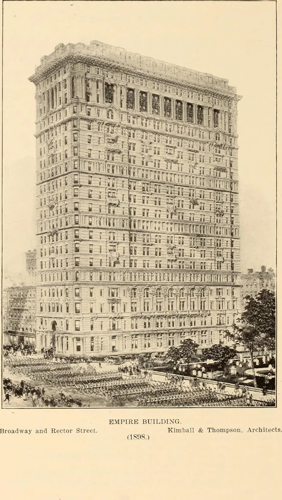 An illustration from A history of real estate, building and architecture in New York City during the last quarter of a century, 1898, leaf 681