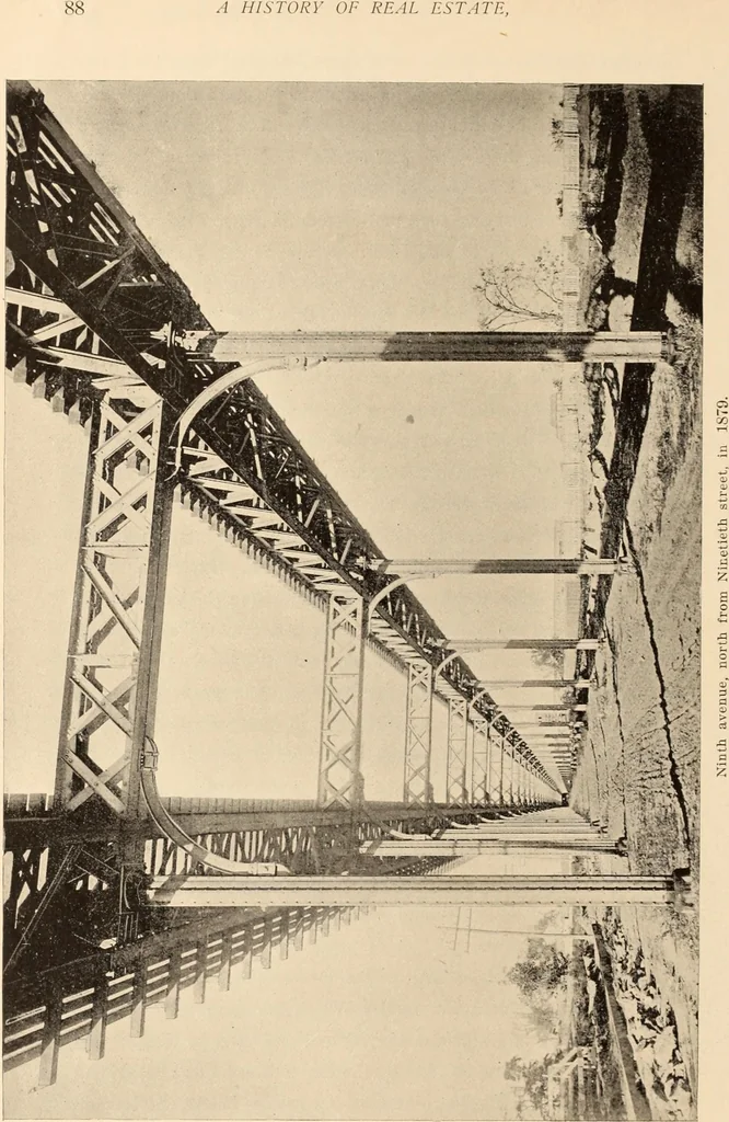 An illustration from A history of real estate, building and architecture in New York City during the last quarter of a century, 1898, leaf 95