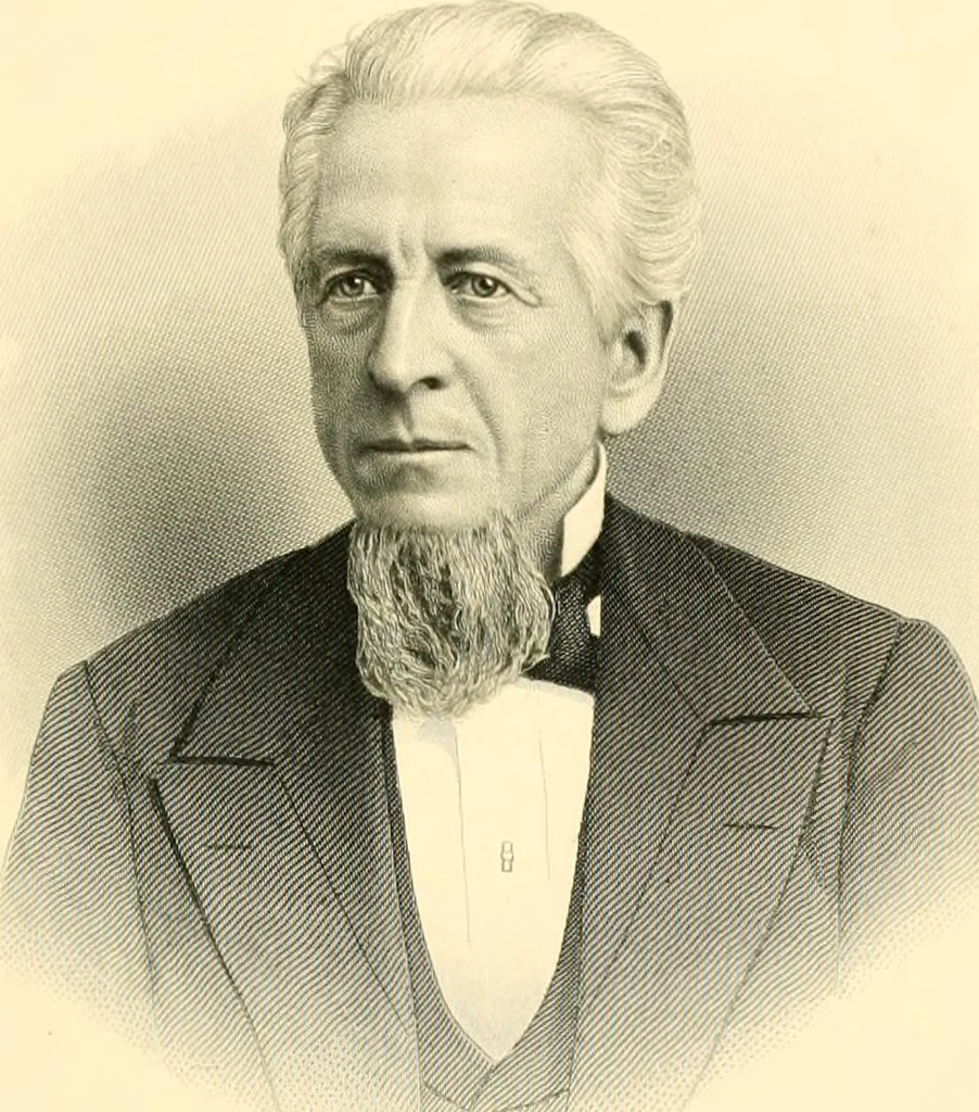 An illustration from History of Rensselaer Co., New York, 1880, leaf 124