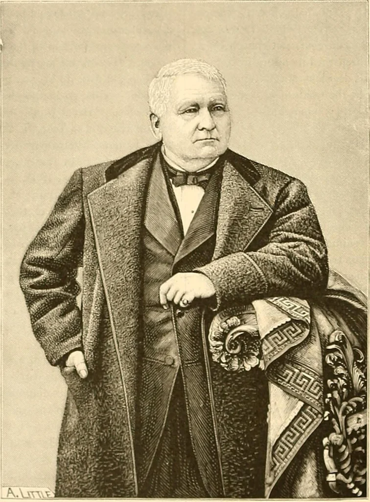 An illustration from History of Rensselaer Co., New York, 1880, leaf 137