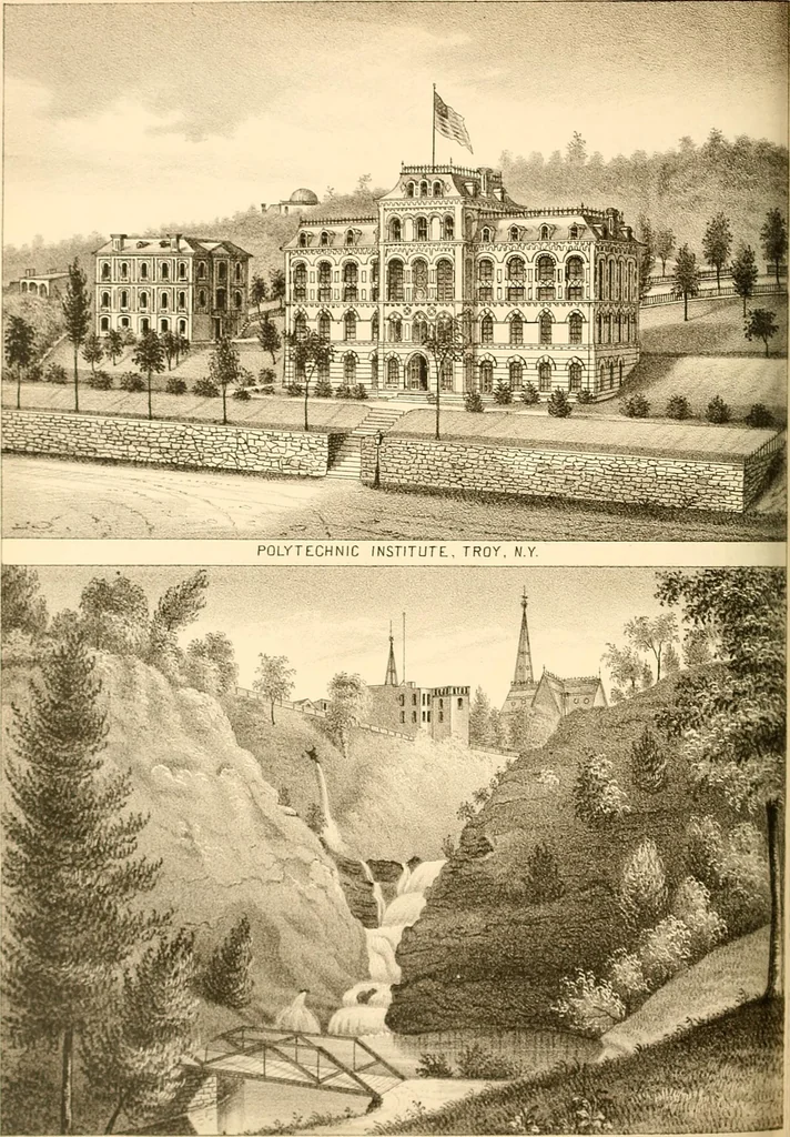 An illustration from History of Rensselaer Co., New York, 1880, leaf 227
