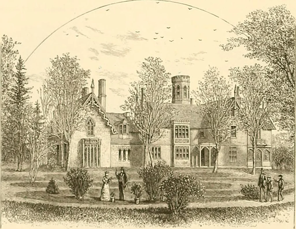 An illustration from History of Rensselaer Co., New York, 1880, leaf 239