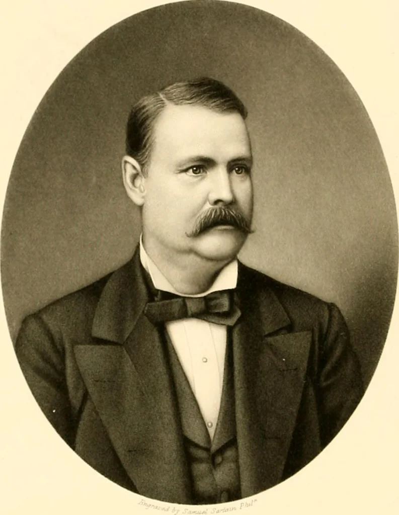 An illustration from History of Rensselaer Co., New York, 1880, leaf 419