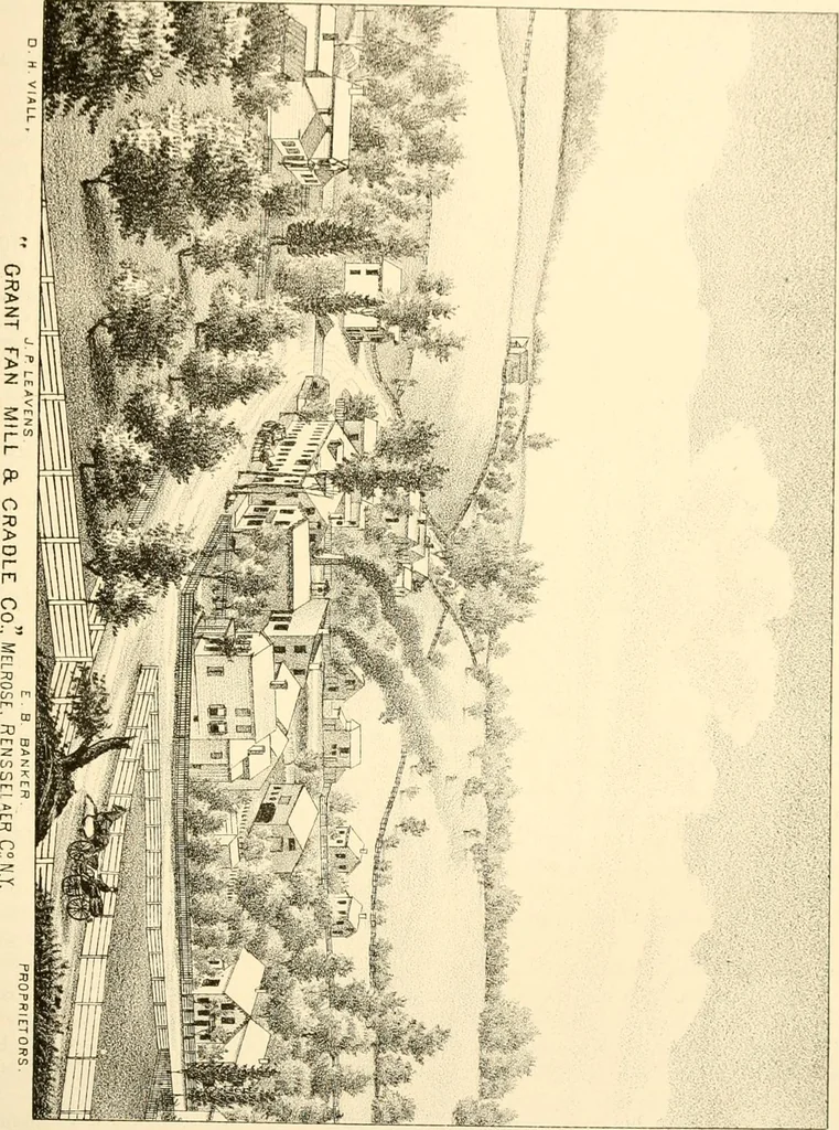 An illustration from History of Rensselaer Co., New York, 1880, leaf 658