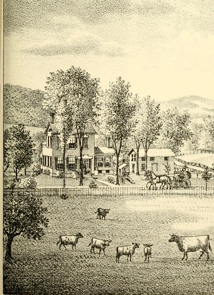 An illustration from History of Rensselaer Co., New York, 1880, leaf 784