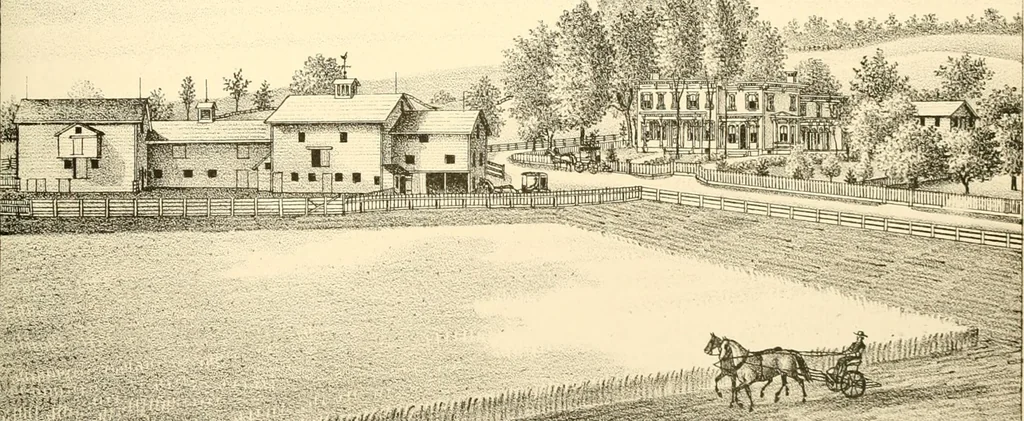 An illustration from History of Rensselaer Co., New York, 1880, leaf 808