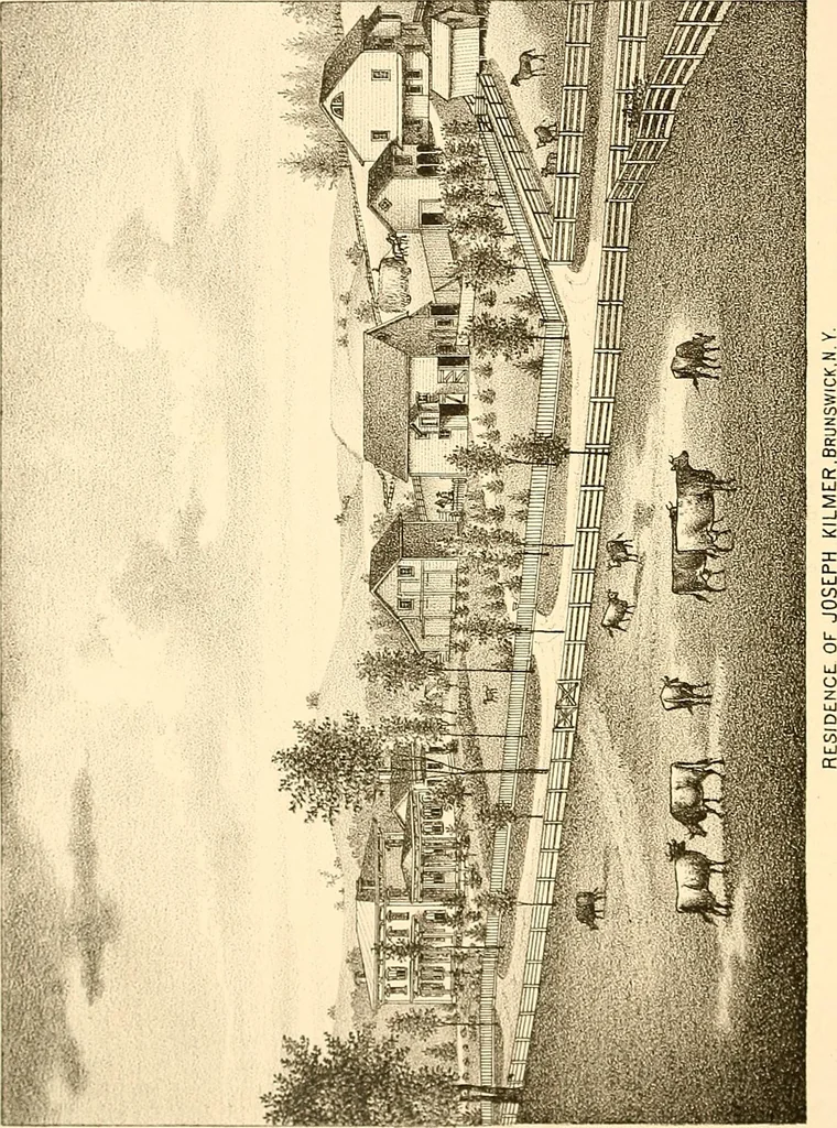 An illustration from History of Rensselaer Co., New York, 1880, leaf 811