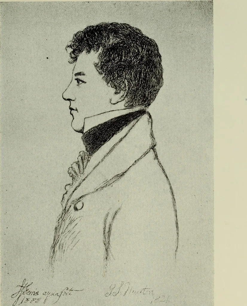 An illustration from A history of the rise and progress of the arts of design in the United States, 1918, leaf 120