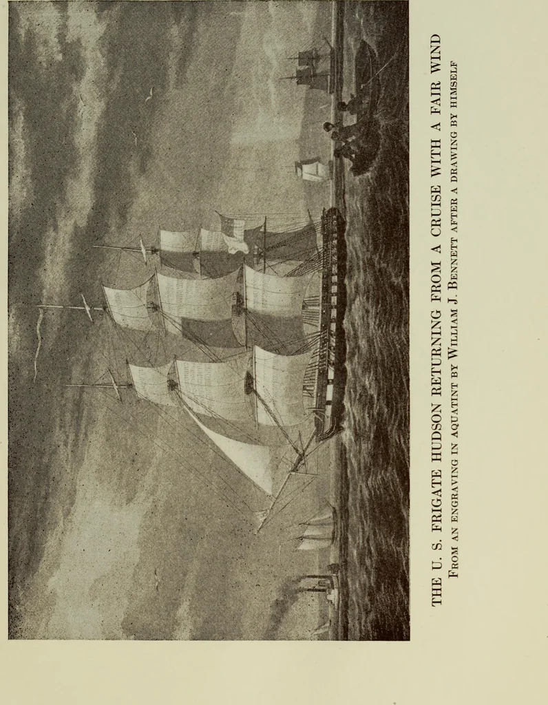 An illustration from A history of the rise and progress of the arts of design in the United States, 1918, leaf 74