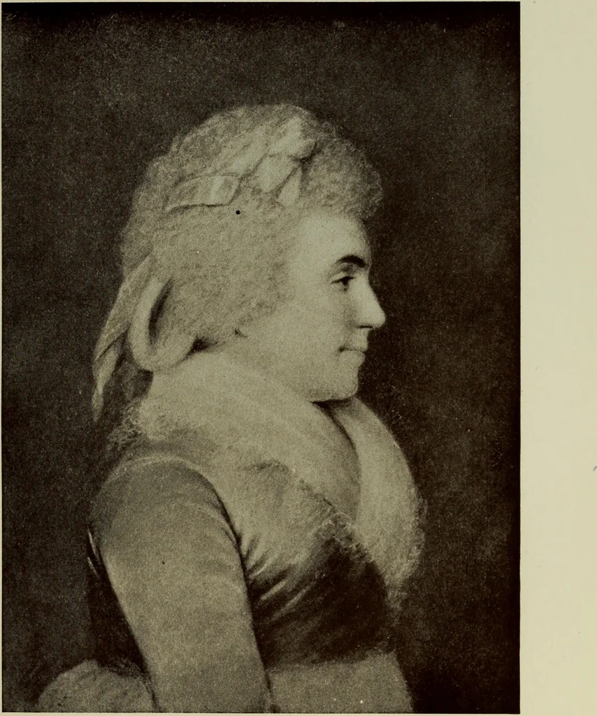 An illustration from A history of the rise and progress of the arts of design in the United States, 1918, leaf 276