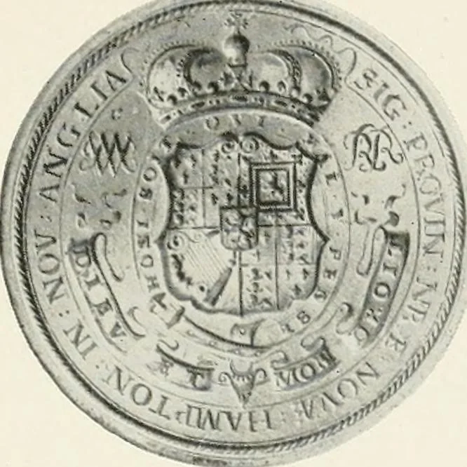 An illustration from History of the seal and flag of the state of New Hampshire, 1916, leaf 20