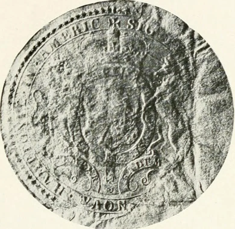 An illustration from History of the seal and flag of the State of New Hampshire, 1916, leaf 32