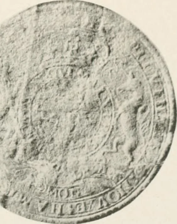 An illustration from History of the seal and flag of the state of New Hampshire, 1916, leaf 18