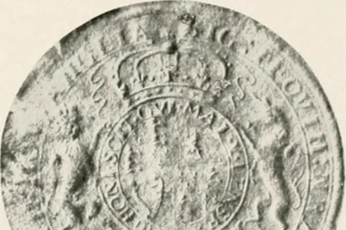 An illustration from History of the seal and flag of the state of New Hampshire, 1916, leaf 28