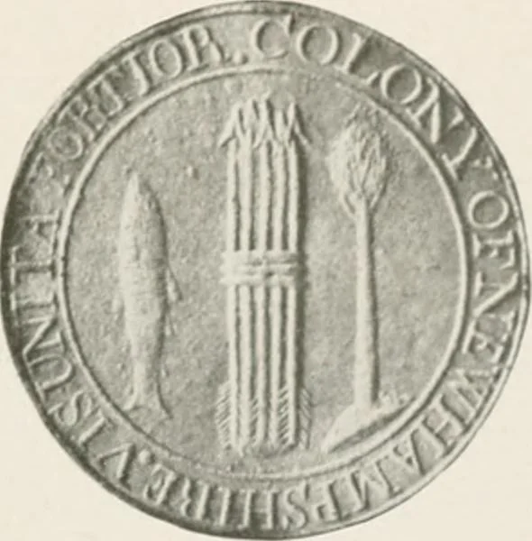 An illustration from History of the seal and flag of the state of New Hampshire, 1916, leaf 50