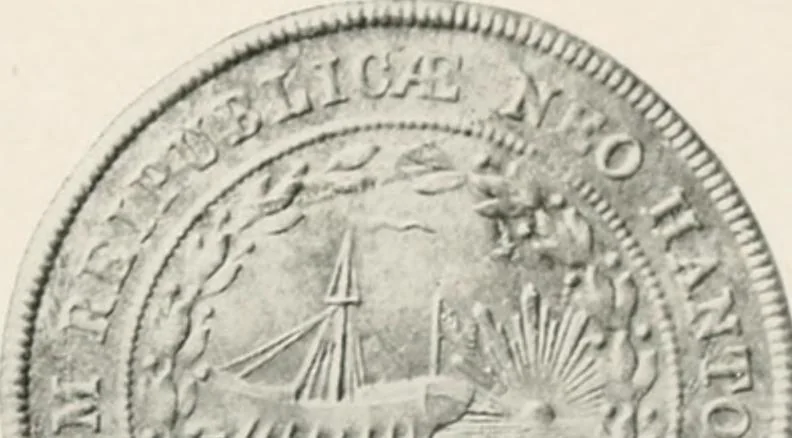 An illustration from History of the seal and flag of the state of New Hampshire, 1916, leaf 70