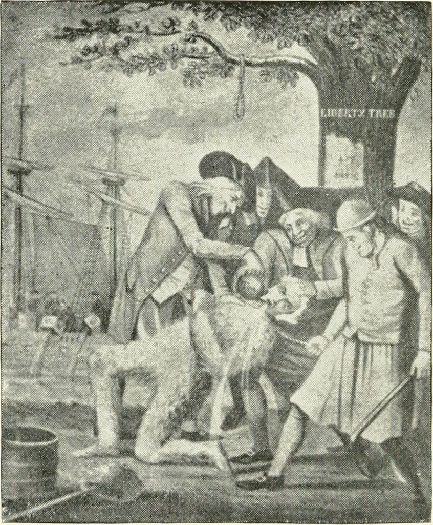 An illustration from History of shipbuilding on North river, Plymouth county, Massachusetts, with genealogies of the shipbuilders, and accounts of the industries upon its tributaries. 1640 to 1872, 1889, leaf 233