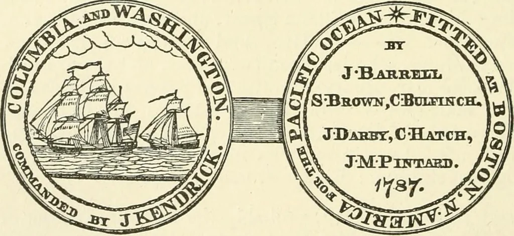 An illustration from History of shipbuilding on North river, Plymouth county, Massachusetts, with genealogies of the shipbuilders, and accounts of the industries upon its tributaries. 1640 to 1872, 1889, leaf 401