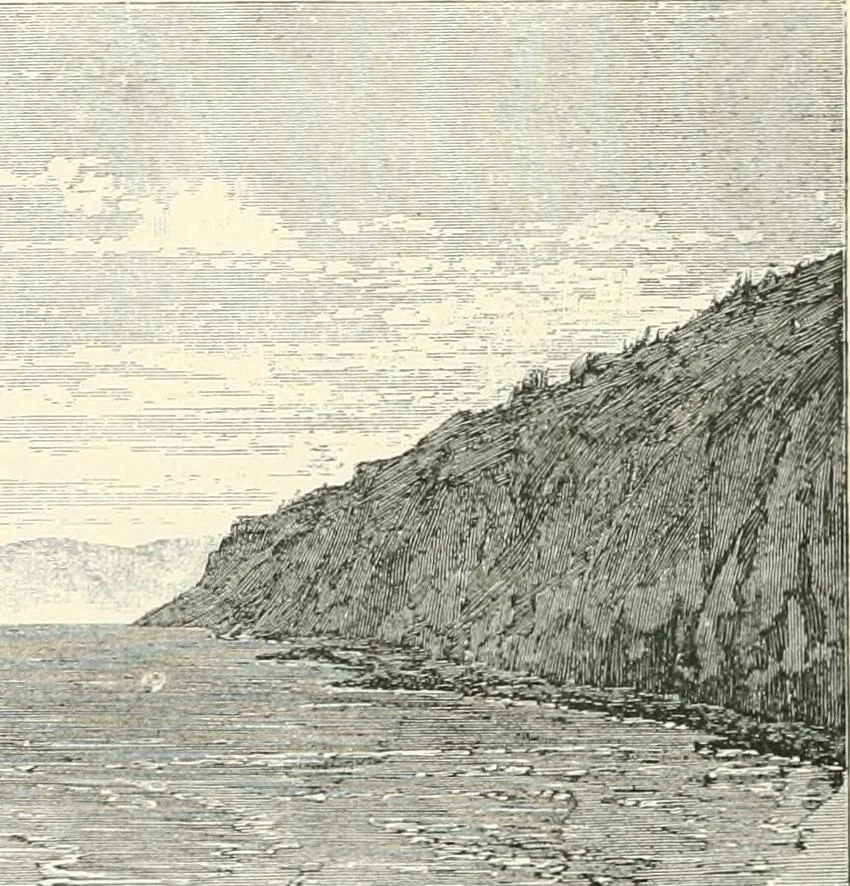 An illustration from History of shipbuilding on North river, Plymouth county, Massachusetts, with genealogies of the shipbuilders, and accounts of the industries upon its tributaries. 1640 to 1872, 1889, leaf 411