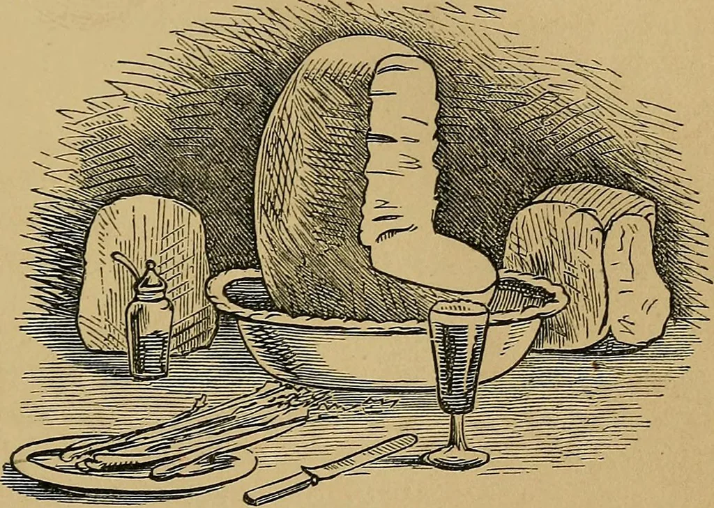 An illustration from The history of signboards : from earliest times to the present day, 1866, leaf 120