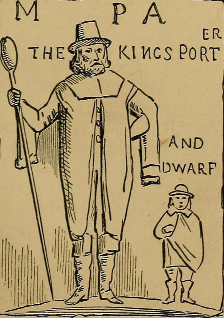 An illustration from The history of signboards : from earliest times to the present day, 1866, leaf 120