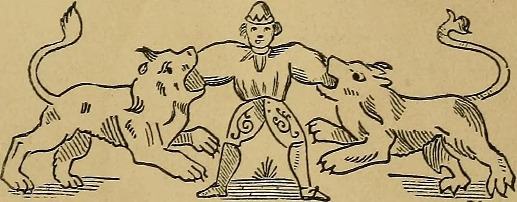 An illustration from The history of signboards : from earliest times to the present day, 1866, leaf 154