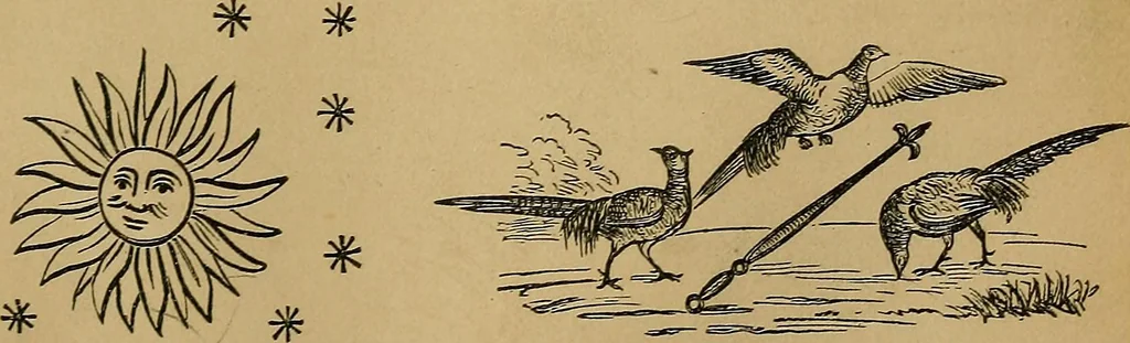 An illustration from The history of signboards : from earliest times to the present day, 1866, leaf 154