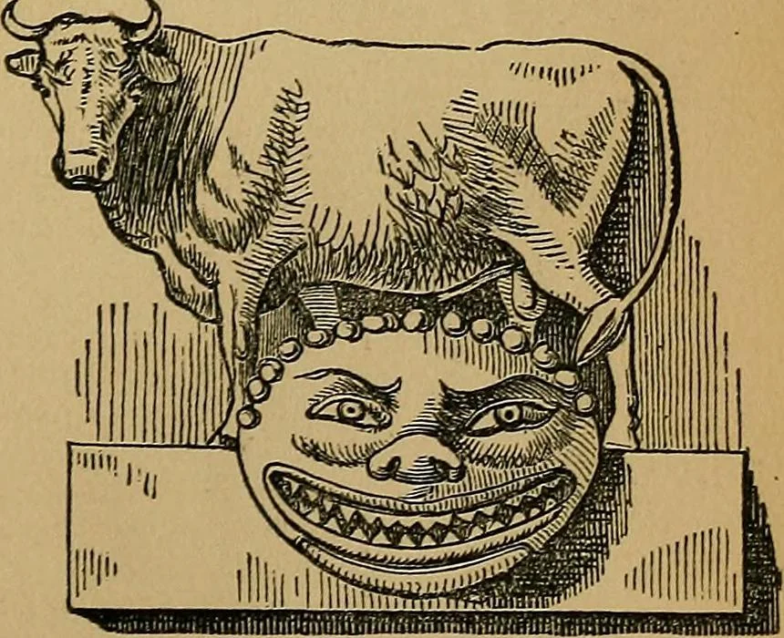An illustration from The history of signboards : from earliest times to the present day, 1866, leaf 188