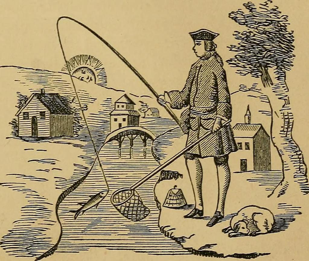 An illustration from The history of signboards : from earliest times to the present day, 1866, leaf 214