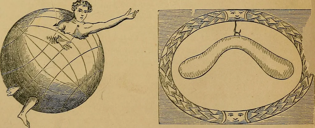 An illustration from The history of signboards : from earliest times to the present day, 1866, leaf 214