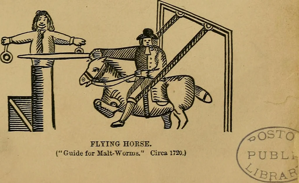 An illustration from The history of signboards : from earliest times to the present day, 1866, leaf 292