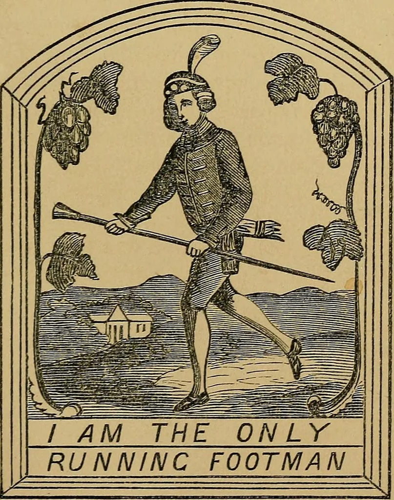 An illustration from The history of signboards : from earliest times to the present day, 1866, leaf 360