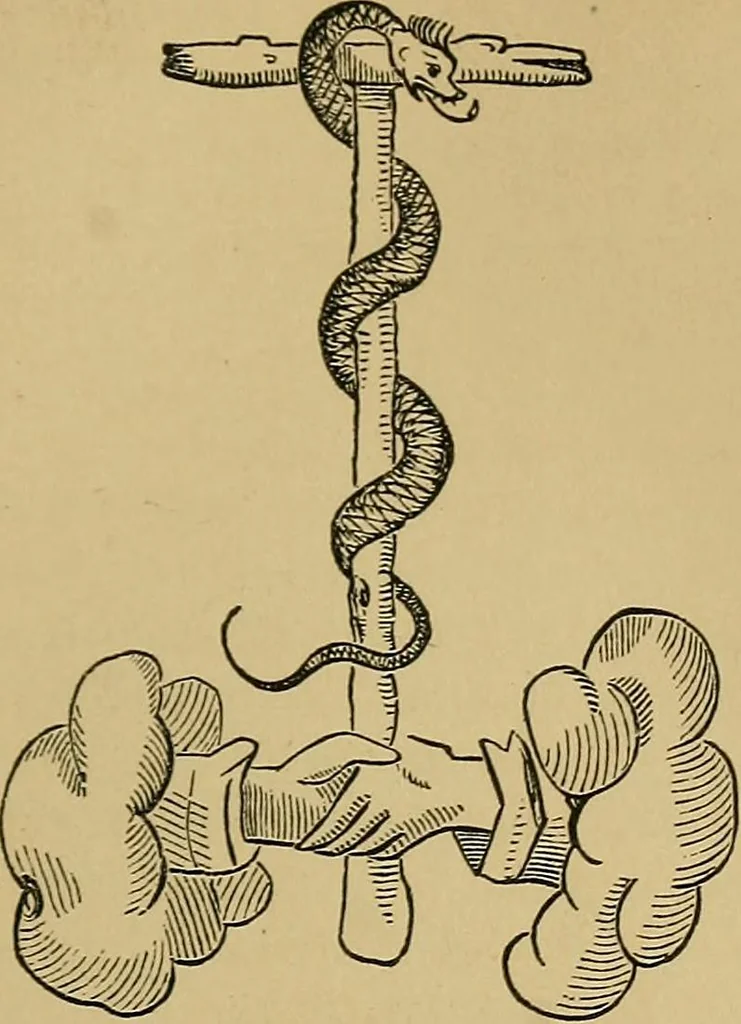 An illustration from The history of signboards : from earliest times to the present day, 1866, leaf 394