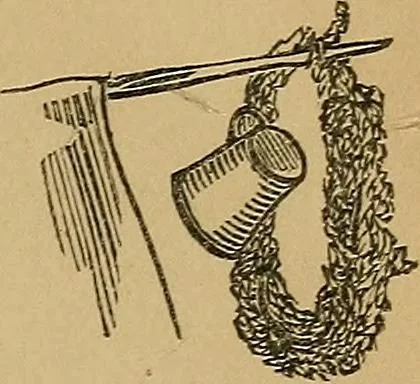 An illustration from The history of signboards : from earliest times to the present day, 1866, leaf 52