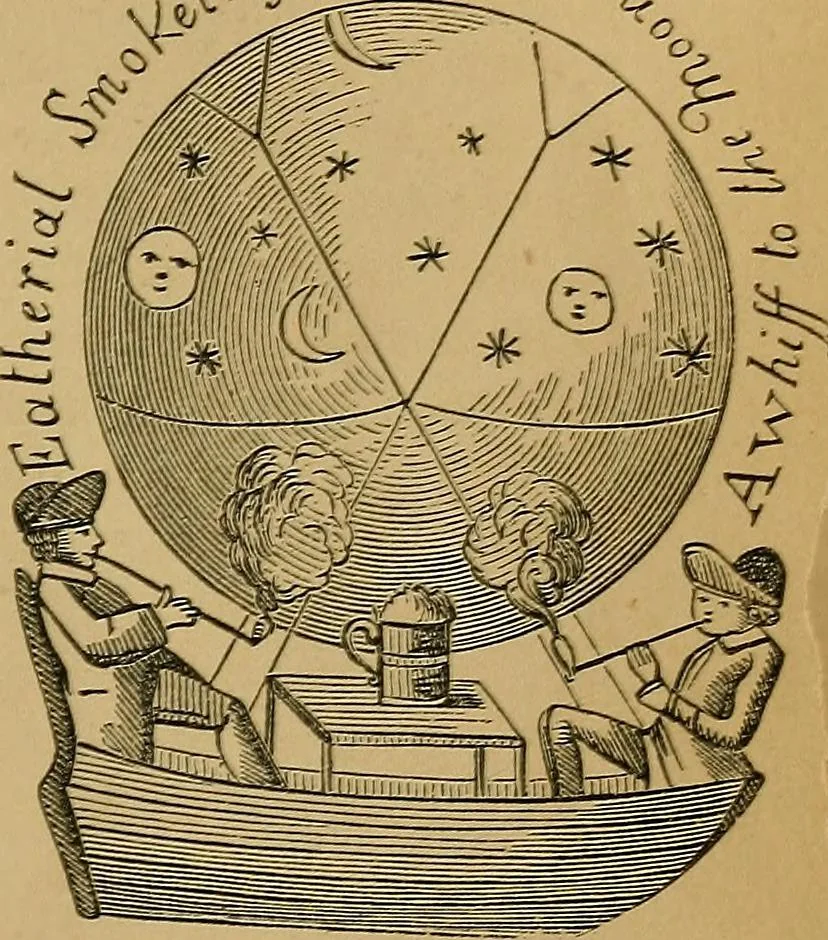 An illustration from The history of signboards : from earliest times to the present day, 1866, leaf 530