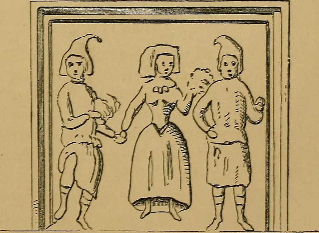 An illustration from The history of signboards : from earliest times to the present day, 1866, leaf 530