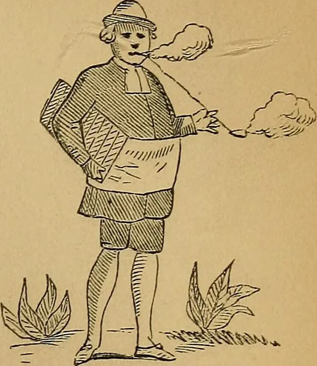 An illustration from The history of signboards : from earliest times to the present day, 1866, leaf 564