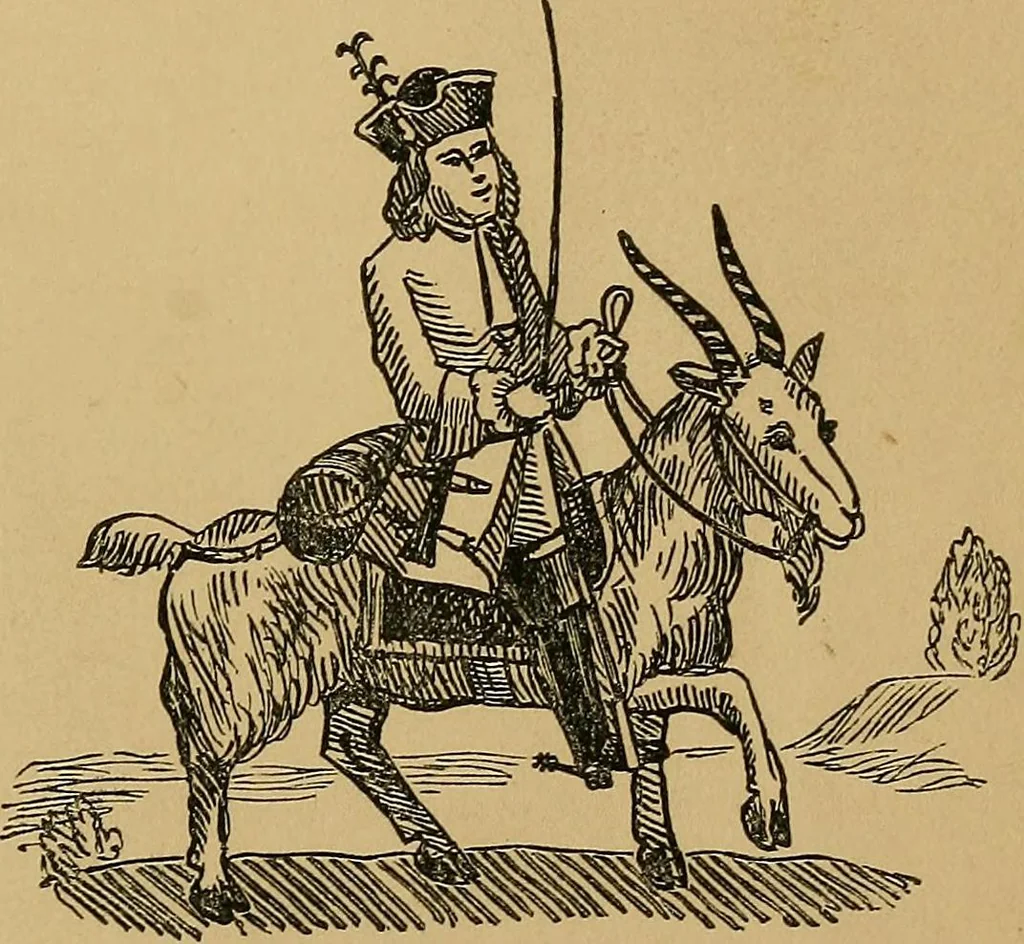 An illustration from The history of signboards : from earliest times to the present day, 1866, leaf 564