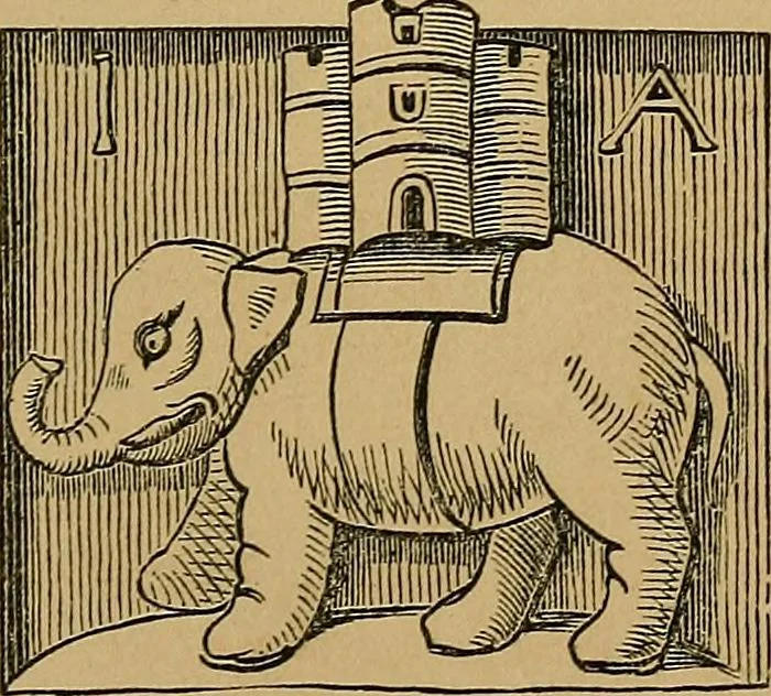 An illustration from The history of signboards : from earliest times to the present day, 1866, leaf 564