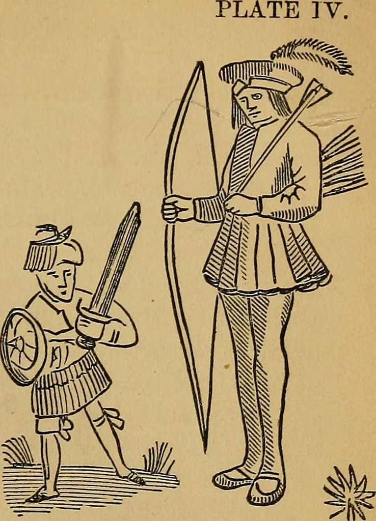An illustration from The history of signboards : from earliest times to the present day, 1866, leaf 70