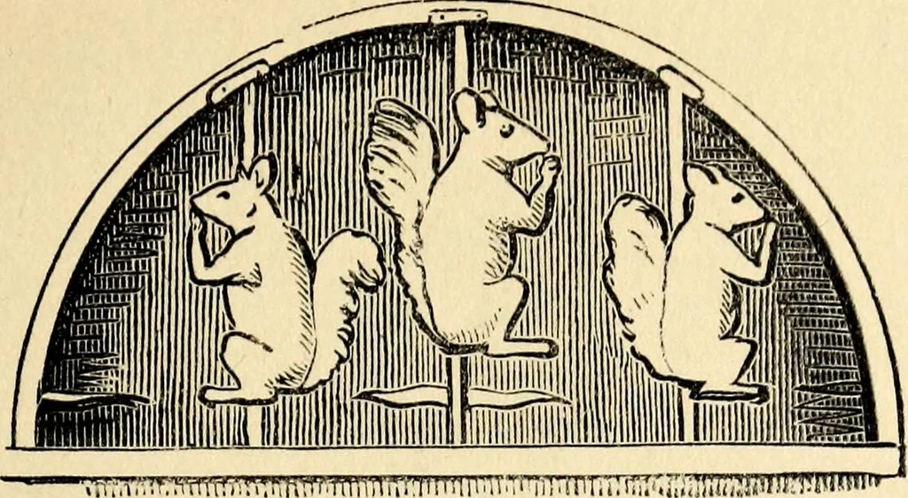 An illustration from The history of signboards : from the earliest times to the present day, 1870, leaf 121