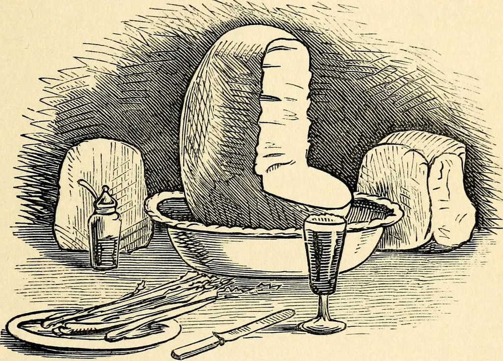 An illustration from The history of signboards : from the earliest times to the present day, 1870, leaf 121